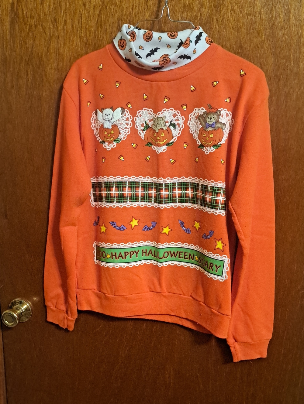 Kids Basic Editions Halloween Sweatshirt Size 14/16